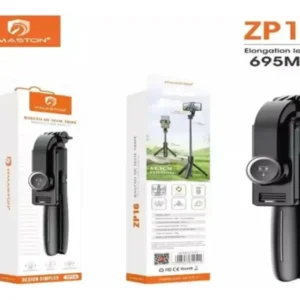 Bastão de Selfie Tripé H'Maston ZP-16 com Controle Bluetooth