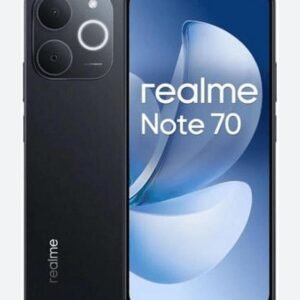 Smartphone Realme Note 70 128GB 4GB RAM Preto, Tela Grande e Ótimo Custo-Benefício